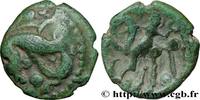 FRANCE Bronze au sanglier et au cavalier tenant un sangli AMBIANI (Area of Amiens) Amiens (80) c. 60-40 AC. (15,5mm, 2,58g, 11h) -
