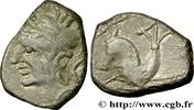 FRANCE Denier à l’hippocampe, tête à gauche GALLIA - ALLOBROGES (Dauphiné area) Ier siècle avant J.-C. (14mm, 2,13g, 9h) -
