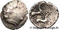FRANCE Drachme aux deux chevaux - série A1 PICTONES / BITURIGES - MID-WESTERN, Unspecified Ier siècle avant J.-C. (18mm, 3,38g, 9h) -