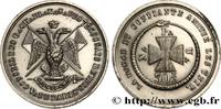 FRANCE LES SEPT ECOSSAIS REUNIS - Refrappe LOGES A L’ORIENT DE PARIS - LOGES PARISIENNES n.d. (24mm, 8,43g, 12h) -