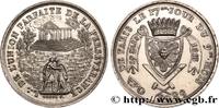 FRANCE L’UNION PARFAITE DE LA PERSÉVÉRANCE - Refrappe LOGES A L’ORIENT DE PARIS - LOGES PARISIENNES 1806 (32mm, 15g, 12h) -
