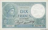 FRANCE 10 Francs MINERVE FRANCE 10 Francs MINERVE 1936 AU- -