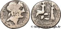 THE REPUBLIC (280 BC to 27 BC) Denier CAECILIA Italie c. 96 AC. (18mm, 3,25g, 7h) -