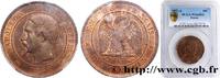 FRANCE Dix centimes Napoléon III, tête nue SECOND EMPIRE Paris 1852 (30mm, 10g, 6h) -