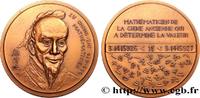 FRANCE Médaille, Zu Chong-Zhi, mathématicien SCIENCES & SCIENTIFIQUES Monnaie de Paris 1980 (89,5mm, 272,9g, 12h) -