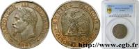 FRANCE Cinq centimes Napoléon III, tête laurée SECOND EMPIRE Paris 1863 (25mm, 5,02g, 6h) -