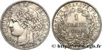FRANCE 1 franc Cérès, IIIe République III REPUBLIC Paris 1872 (23mm, 4,97g, 6h) -