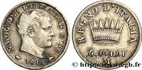 ITALY - KINGDOM OF ITALY - NAPOLEON I 5 Soldi ITALY - KINGDOM OF ITALY - NAPOLEON I Milan - M 1811 (15mm, 1,22g, 6h) -