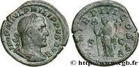 THE MILITARY CRISIS(235 AD to 284 AD) Sesterce PHILIPPUS Rome 246 (30,5mm, 19,95g, 11h) -