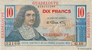GUADELOUPE 10 Francs Colbert GUADELOUPE 10 Francs Colbert 1946 AU -