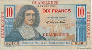 GUADELOUPE 10 Francs Colbert GUADELOUPE 10 Francs Colbert 1946 UNC- -