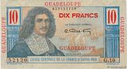 GUADELOUPE 10 Francs Colbert GUADELOUPE 10 Francs Colbert 1946 UNC- -