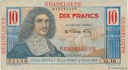 GUADELOUPE 10 Francs Colbert GUADELOUPE 10 Francs Colbert 1946 UNC- -