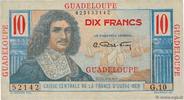 GUADELOUPE 10 Francs Colbert GUADELOUPE 10 Francs Colbert 1946 UNC- -