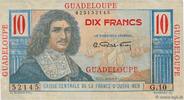 GUADELOUPE 10 Francs Colbert GUADELOUPE 10 Francs Colbert 1946 UNC- -