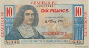 GUADELOUPE 10 Francs Colbert GUADELOUPE 10 Francs Colbert 1946 UNC- -