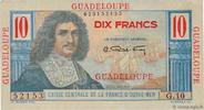 GUADELOUPE 10 Francs Colbert GUADELOUPE 10 Francs Colbert 1946 UNC- -