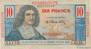 GUADELOUPE 10 Francs Colbert GUADELOUPE 10 Francs Colbert 1946 UNC- -