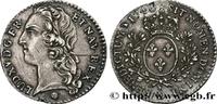 FRANCE Dixième d'écu aux branches d’olivier, tête ceinte LOUIS XV THE BELOVED Lyon 1740 (20,5mm, 2,93g, 6h) -