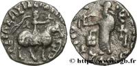 THE ORIENTAL WORLD (ARABO-BYZANTINE, CILICIA, ARME Drachme bilingue SCYTHIA - INDO-SCYTHIAN KINGDOM - AZES c. 55-35 AC (13,5mm, 2,21g, 4h) -
