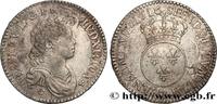 FRANCE Demi-écu dit vertugadin LOUIS XV THE BELOVED Paris 1716 (33,5mm, 15,26g, 6h) -