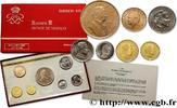 MONACO série FDC (10 et 20 Centimes, 1/2, 1, 5, 10 et 50 MONACO Paris 1975 (mm, g, h) -