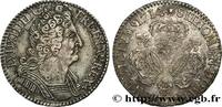 FRANCE Demi-écu aux trois couronnes LOUIS XIV THE SUN KING Amiens 1714 (32mm, 15,08g, 6h) -
