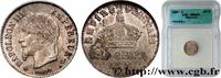 FRANCE 20 centimes Napoléon III, tête laurée, grand modul SECOND EMPIRE Paris 1867 (16mm, 1g, 6h) -