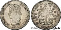 BOLIVIA 8 Soles Simon Bolivar BOLIVIA Potosi 1860 (36,5mm, 20,36g, 6h) -