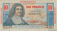 GUADELOUPE 10 Francs Colbert GUADELOUPE 10 Francs Colbert 1946 UNC- -