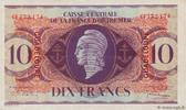 GUADELOUPE 10 Francs Type anglais GUADELOUPE 10 Francs Type anglais 1944 XF -