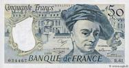 FRANCE 50 Francs QUENTIN DE LA TOUR FRANCE 50 Francs QUENTIN DE LA TOUR 1990 UNC- -
