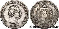 ITALY - KINGDOM OF SARDINIA 5 Lire Charles Félix ITALY - KINGDOM OF SARDINIA Turin 1826 (37mm, 25g, 6h) -