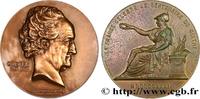 FRANCE Médaille, Johann Wolfgang von Goethe, 100e anniver LITTÉRATURE : ÉCRIVAINS/ÉCRIVAINES - POÈTES (1932)/1972 (67mm, 172,5g, 12h) -