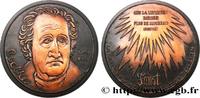 FRANCE Médaille, Johann Wolfgang von Goethe, 150e anniver LITTÉRATURE : ÉCRIVAINS/ÉCRIVAINES - POÈTES Monnaie de Paris 1982 (84mm, 223,8g, 12h) -