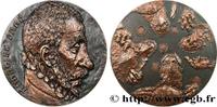 FRANCE Médaille, Ambroise Paré MÉDECINE - SOCIÉTÉS MÉDICALES - MÉDECINS/CHIRURGIENS - ASSISTANCE PUBLIQUE Monnaie de Paris 1978 (62,5mm, 121g, 12h) -