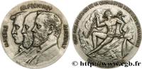 FRANCE Médaille, Cent ans au service de la chimie et élec SCIENCES & SCIENTIFIQUES Monnaie de Paris (1955) (67,5mm, 41,5g, 12h) -