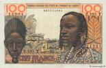 WEST AFRICAN STATES 100 Francs WEST AFRICAN STATES 100 Francs 1961 AU -