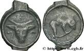 FRANCE Potin au bucrane GALLIA BELGICA - REMI (Area of Reims) Reims (51) Ier siècle avant J.-C. (23,5mm, 3,70g, 6h) -