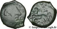 FRANCE Bronze VIIRICIVS, classe III GALLIA BELGICA PAGUS CATUSLUGI - Sanctuary of BOIS L'ABBÉ (Seine-Maritime) c. 50-40 AC. (15mm, 2,64g, 12h) -