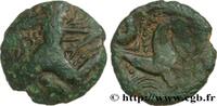FRANCE Bronze au personnage courant, à l’astre rayonnant GALLIA BELGICA - BELLOVACI (Area of Beauvais) Beauvais (60) c. Ier siècle avant J.-C. (15mm, 2,17g, 3h) -