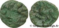 FRANCE Bronze au cheval AMBIANI (Area of Amiens) Amiens (80) Ier siècle avant J.-C. (15mm, 2,02g, 12h) -