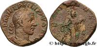 THE MILITARY CRISIS(235 AD to 284 AD) Sesterce PHILIPPUS Rome 244 (27,5mm, 18,16g, 12h) -