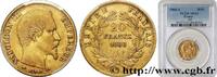 FRANCE 20 francs or Napoléon III, tête nue SECOND EMPIRE Paris 1860 (21mm, 6,45161 g, 6h) -