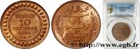TUNISIA - FRENCH PROTECTORATE 10 Centimes AH1322 TUNISIA - FRENCH PROTECTORATE Paris 1904 (30mm, 10g, 6h) -