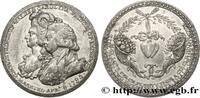 FRANCE Médaille, Mariage du prince Georges avec la Prince AMOUR ET MARIAGE 1795 (43mm, 36,09g, 12h) -