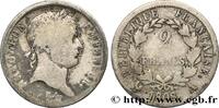 FRANCE 2 francs Napoléon Ier tête laurée, République fran PREMIER EMPIRE / FIRST FRENCH EMPIRE Paris 1808 (27mm, 9,35g, 6h) -
