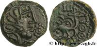 FRANCE Bronze YLLYCCI à l’oiseau, classe Va / Vc SENONES (Area of Sens) c. avant 52 AC. (16mm, 2,55g, 12h) -