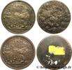 FRANCE Médaille uniface, Siège de la Bastille, lot de 2 e SIEGE DE LA BASTILLE 1789 (81,5mm, 162,81g, 12h) -
