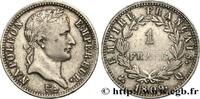 FRANCE 1 franc Napoléon Ier tête laurée, Empire français PREMIER EMPIRE / FIRST FRENCH EMPIRE Perpignan 1809 (23mm, 4,64g, 6h) -